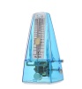 Yueshida Transparent Metronome Wind Up Classical Mechanical Pyramid Shape Metronome