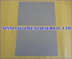 Sintered Fiber Felt Sheet