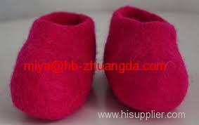felt shoes making material 100% pressed woolen felt high-quality wool felt fabric