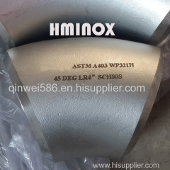 304 45 Degree Stainless Steel Seamless Elbow