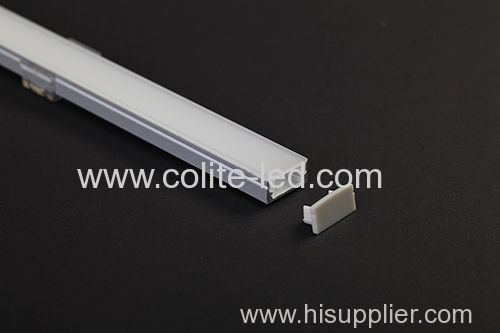 U shape surface mount Aluminum profile