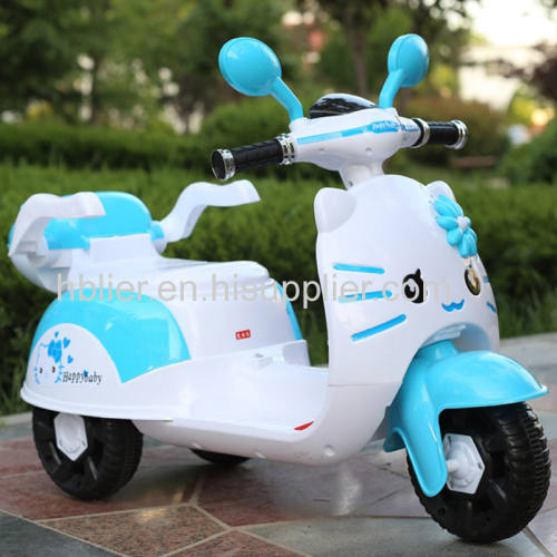 Ride On Toy Rechargeable Battery Operated Cool Light Kids Electric Motorcycle