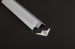 Quality anodized aluminum LED profile for build-in into the gypsum ceiling