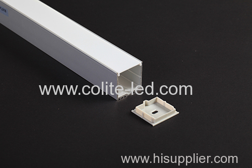 Big U shape 35x35mm surface mount LED aluminum profile