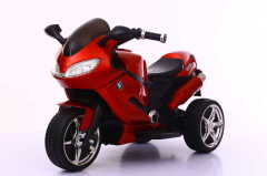 Wine red color rechargeable battery operated bike kids motorcycle bike