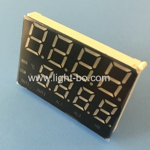 Customzied multicolour 8 Digit 7 Segmnet led display for temperature controller