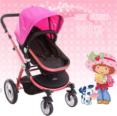 baby stroller manufacturer high landscape and foldable baby pram
