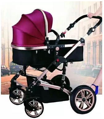 Fashionable Shocking Proof Luxury 3 in 1 Baby Stroller