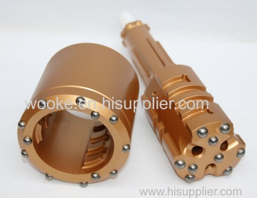 Symmetric Drilling Tools with Casing Tube DTH Hammer Tungsten Carbide Button Drill Bits