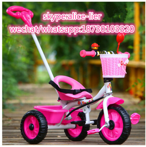 Cheap Baby Ride On Toys Kids Tricycle Child Tricycle With Push Bar