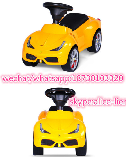 Newest Model New PP Plastic Ride on Swing Car