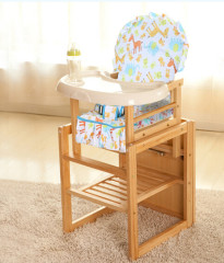 Children table and chairs baby seat baby high feeding/dinner highchair