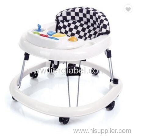 outdoor lightweight 360 degree rotating foldable baby walker whit music