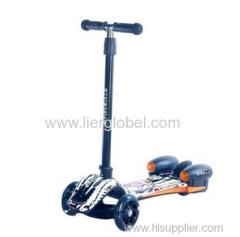 baby toys PU flash wheel scooter