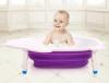 Newborns Bath Basin Portable Foldable Plastic Baby Bath Tub