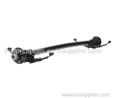 Trailer Leaf Spring Axle with Idler Hubs