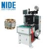 Single side high efficiency stator coil lacing machine