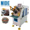 Automatic fan motor stator coil winding inserting machine