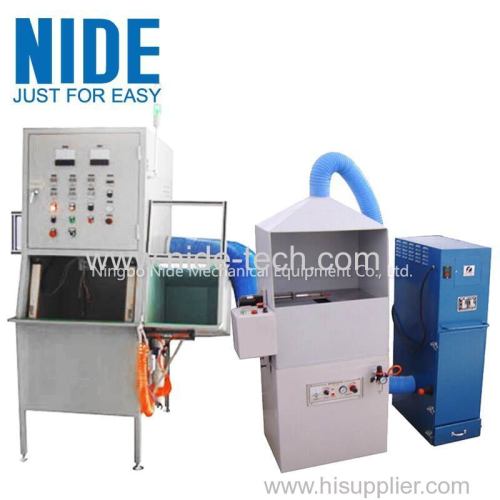 automatic electirc stator coater stator coating machine powder coating machine oven