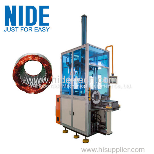 hydraulic system Stator Wire Forming Machine coil winding shaping machine