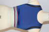 bra with colored fish nylon strip