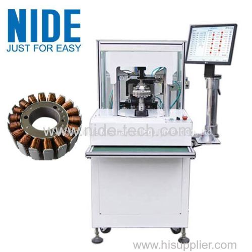 automatici electric motor External armature stator inslot coil winding machine