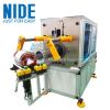 Horizontal type automatic stator coils winding inserting machine