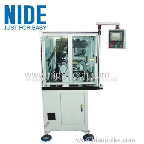 Armature commutator welding machine