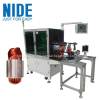 Automatic stator coil and wedge insertion machine