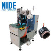 Compression motor auto stator end coil lacing machine