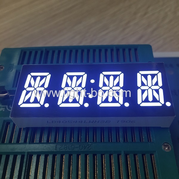 Ultra bright white 0.54" 4 Digit 14 Segment LED Display common cathode for home appliances