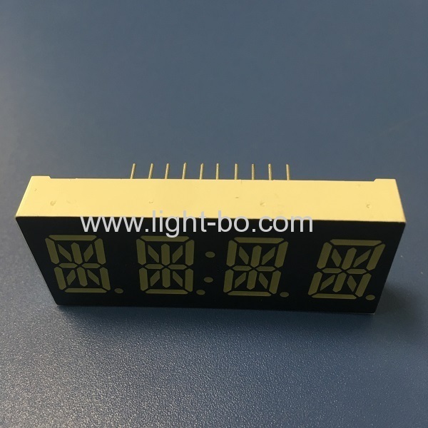 Ultra Bright White 054 4 Digit 14 Segment Led Display Common Cathode For Home Appliances 2545