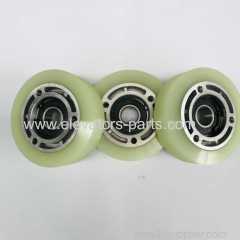 LG-Sigma Escalator Lift Parts Green Step Roller 80x22mm Bearing 6202 2RS (Aluminum Core)