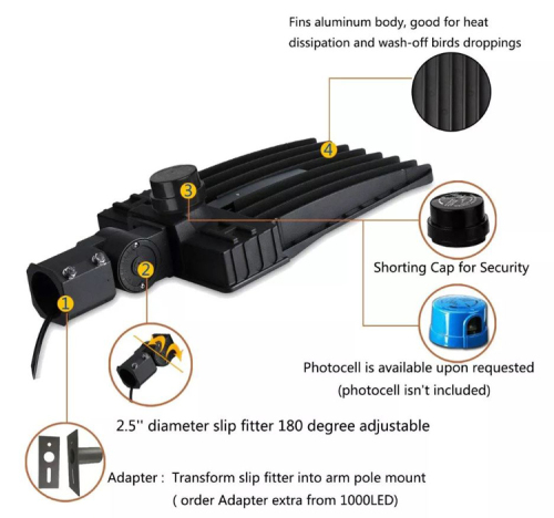 150W Shoebox LED Street Light