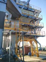 asphalt mixing plant with water or bag dust collector