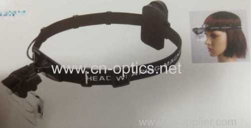 GLASSES MAGNIFIER WITH LED LIGHT