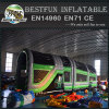 Obstacle race inflatable game