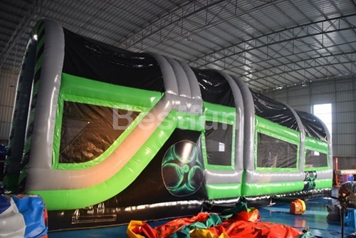 Obstacle race inflatable game