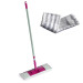 Microfiber Flat Dust Mop with Telescopic Handle