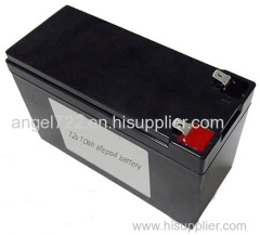 how to replace 12v 7ah battery SLA to lifepo4 rechargeable battery