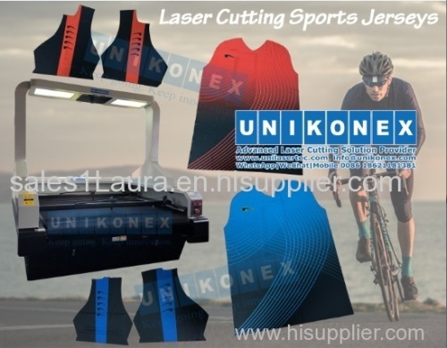 Unikonex laser cutting machine for fabric and textile