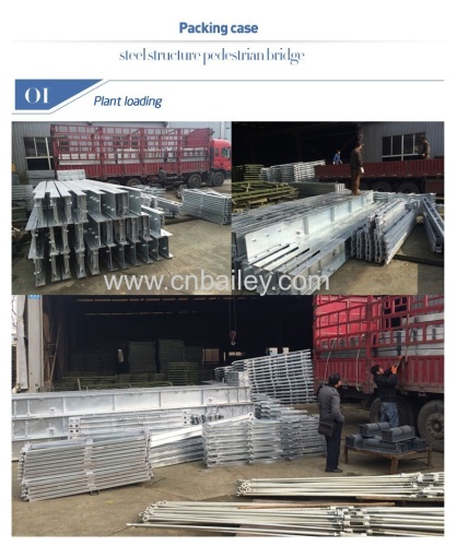 high quality prefabricated portable steel bridge for highway Premium