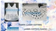 Unikonex sublimation fabric laser cutting machine