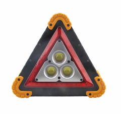 Triangle Rechargeable or battery power LED Warning Light