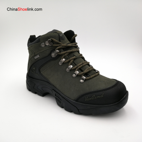 Popular High Quality Men's Outdoor Sports Leather Trekking Boots