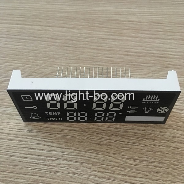 Custom design multicolour 7 Segment LED Dispaly module for oven timer controller