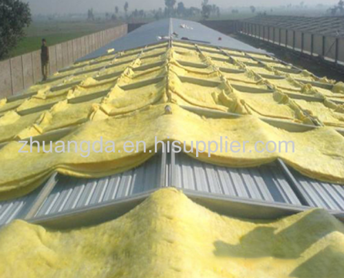 Thermal insulated wool felt used in agricultural greenhouses