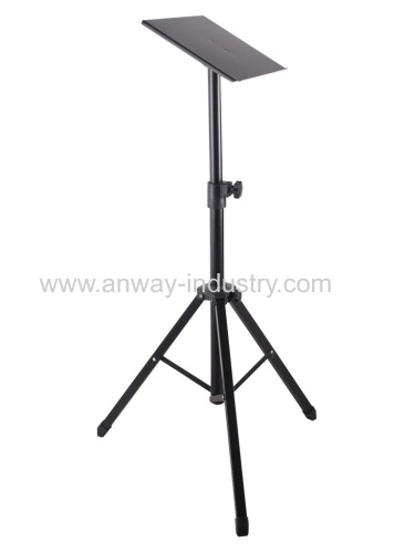 Tripod Projector Stand Adjustable DJ Laptop Stand with Height and Tilt Adjustment