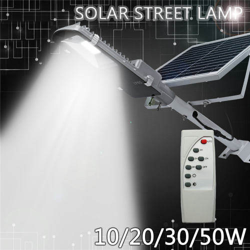 Solar Street Light with Detached Solar Panel