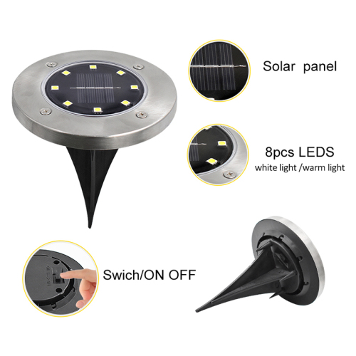 Solar Deck Light Road Stud Groud Lights